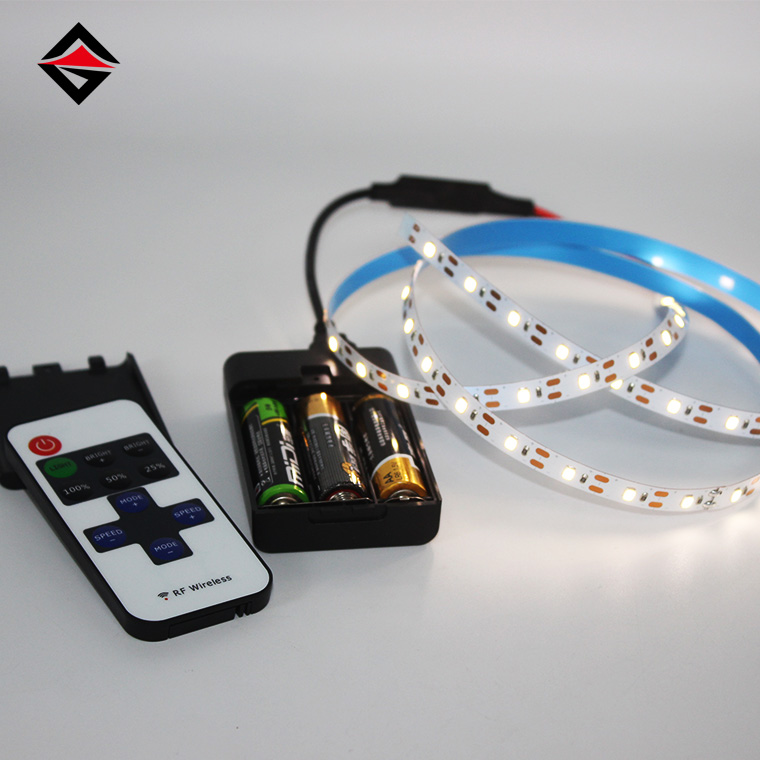 Kuuma myynti 5v USB -akkupakkaus LED -valolaina kaukosäätimellä